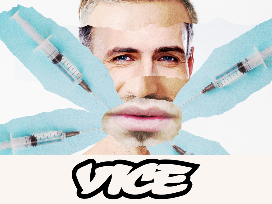 Man Using Vice Technology Men Are Going Wild for 'Masculinisation' Filler - Save Face