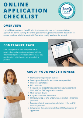 Online Application Checklist
